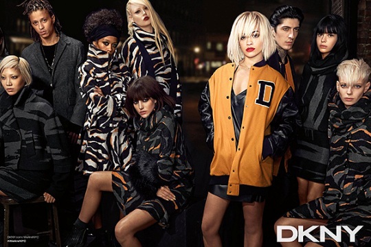 Рита Ора представила новые творения DKNY