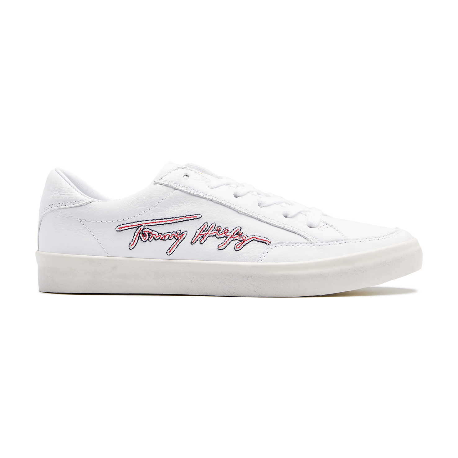 Купить TommyHilfiger SIGNATURE LEATHER TRAINERS за 11 190 рублей в Москве и с доставкой по России