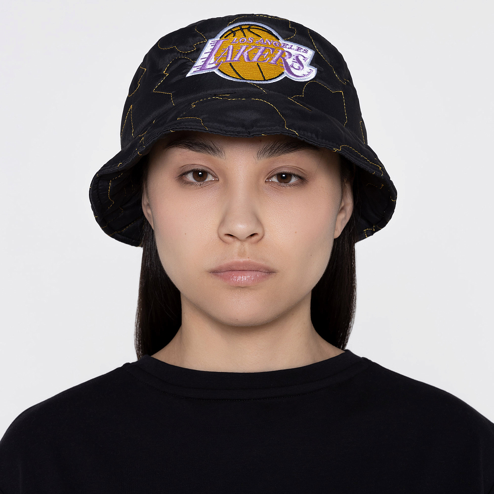 Купить MITCHELL AND NESS Панама Quilted Bucket Hat Los Angeles Lakers за 2 999 рублей в Москве и с доставкой по России