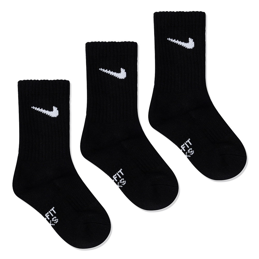 Купить NIKE Детские носки Performance Basic Crew Dri-FIT 3-Pack за 1 199 рублей в Москве и с доставкой по России