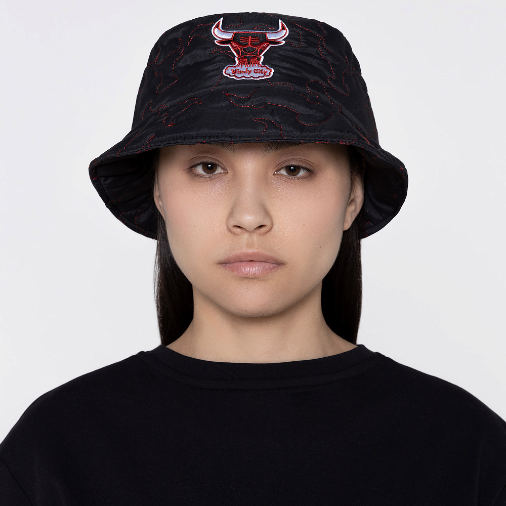 Купить MITCHELL AND NESS Панама Quilted Bucket Hat Chicago Bulls за 2 999 рублей в Москве и с доставкой по России