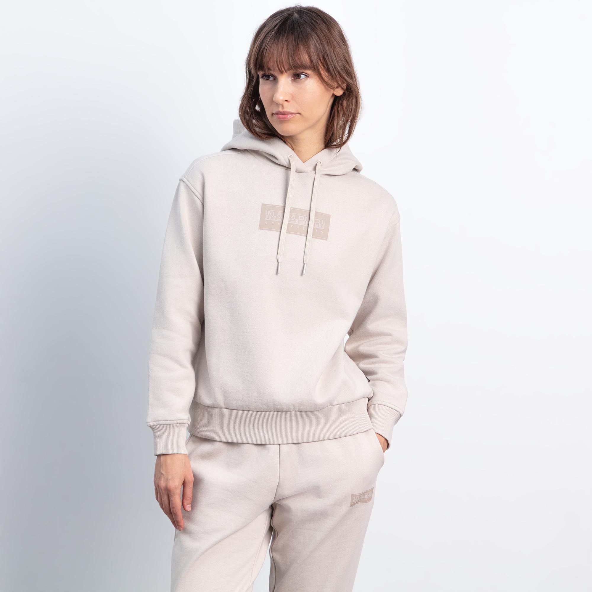 Купить Napapijri Толстовка B-BOX LOGO H W BEIGE SILVR N90 за 8 299 рублей в Москве и с доставкой по России