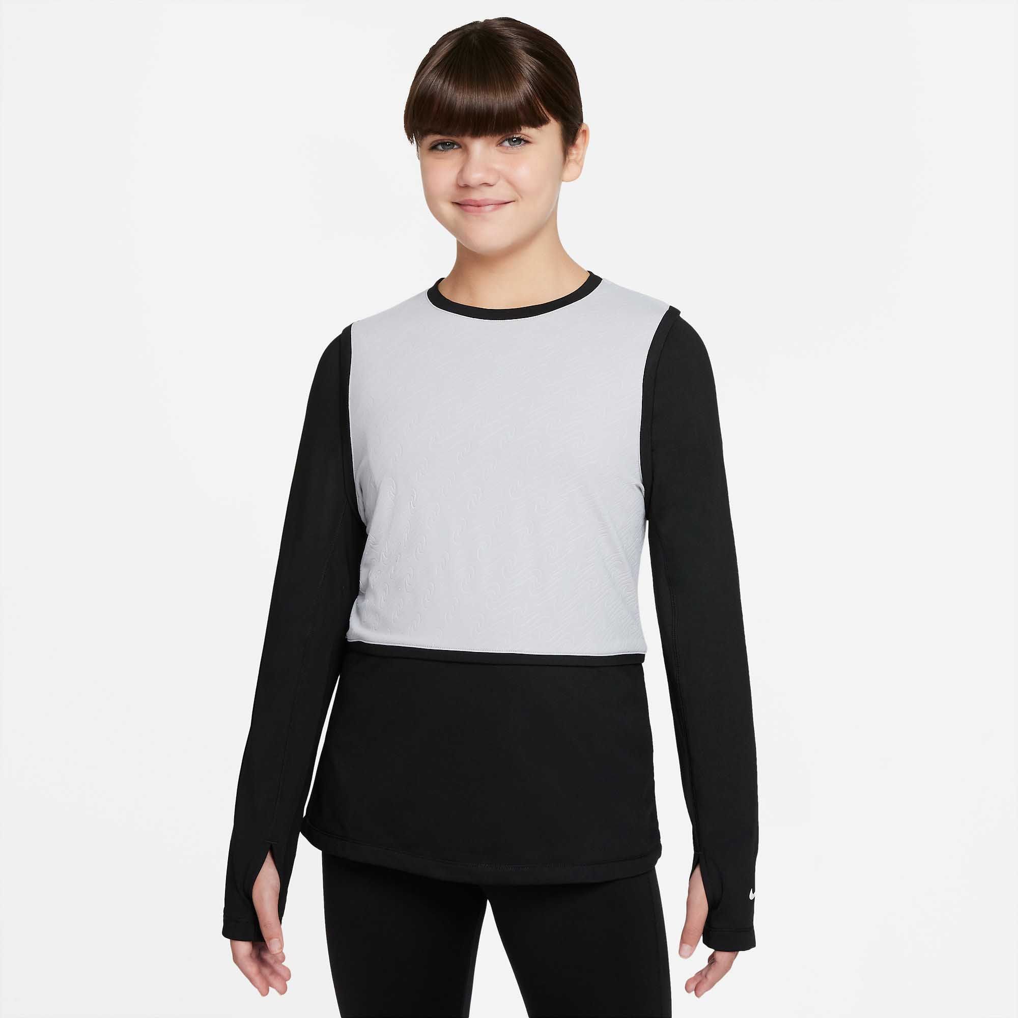 Купить NIKE Подростковый лонгслив Nike Pro Warm Dri-Fit за 2 999 рублей в Москве и с доставкой по России