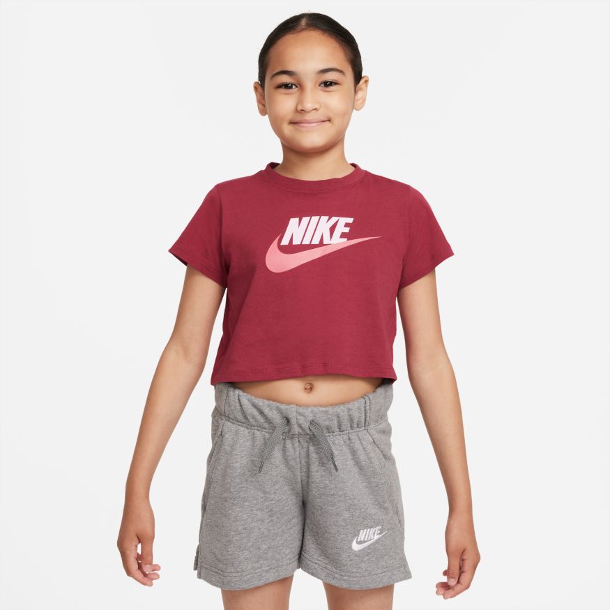 Купить NIKE Подростковая футболка Tee Crop Futura за 1 199 рублей в Москве и с доставкой по России