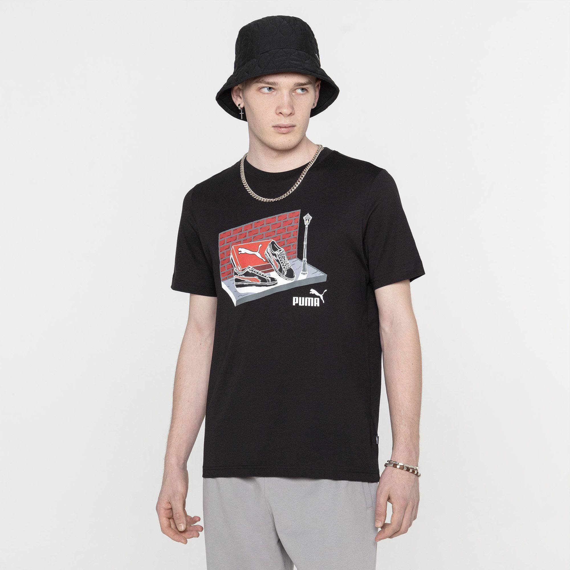 Купить PUMA Мужская футболка PUMA Graphics Sneaker Box Tee за 1 999 рублей в Москве и с доставкой по России