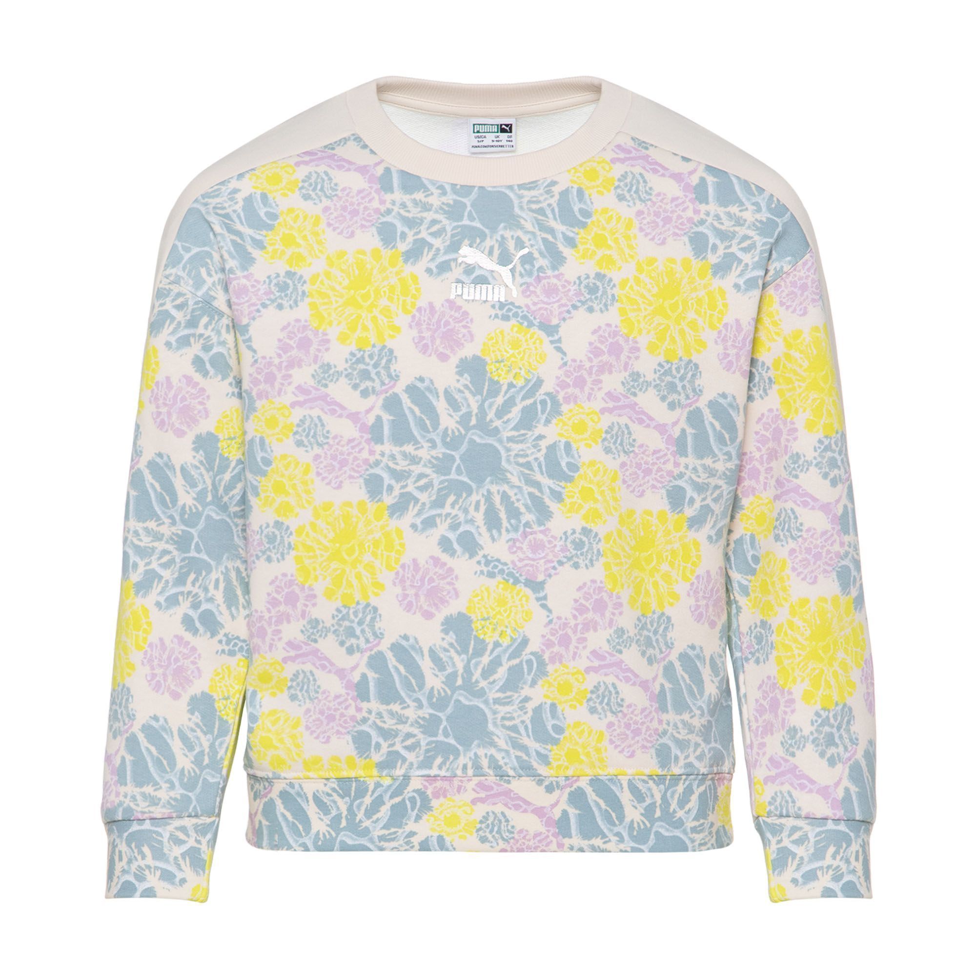 Купить PUMA Подростковый свитшот T7 SNFLR Girls’ Sweatshirt за 3 299 рублей в Москве и с доставкой по России