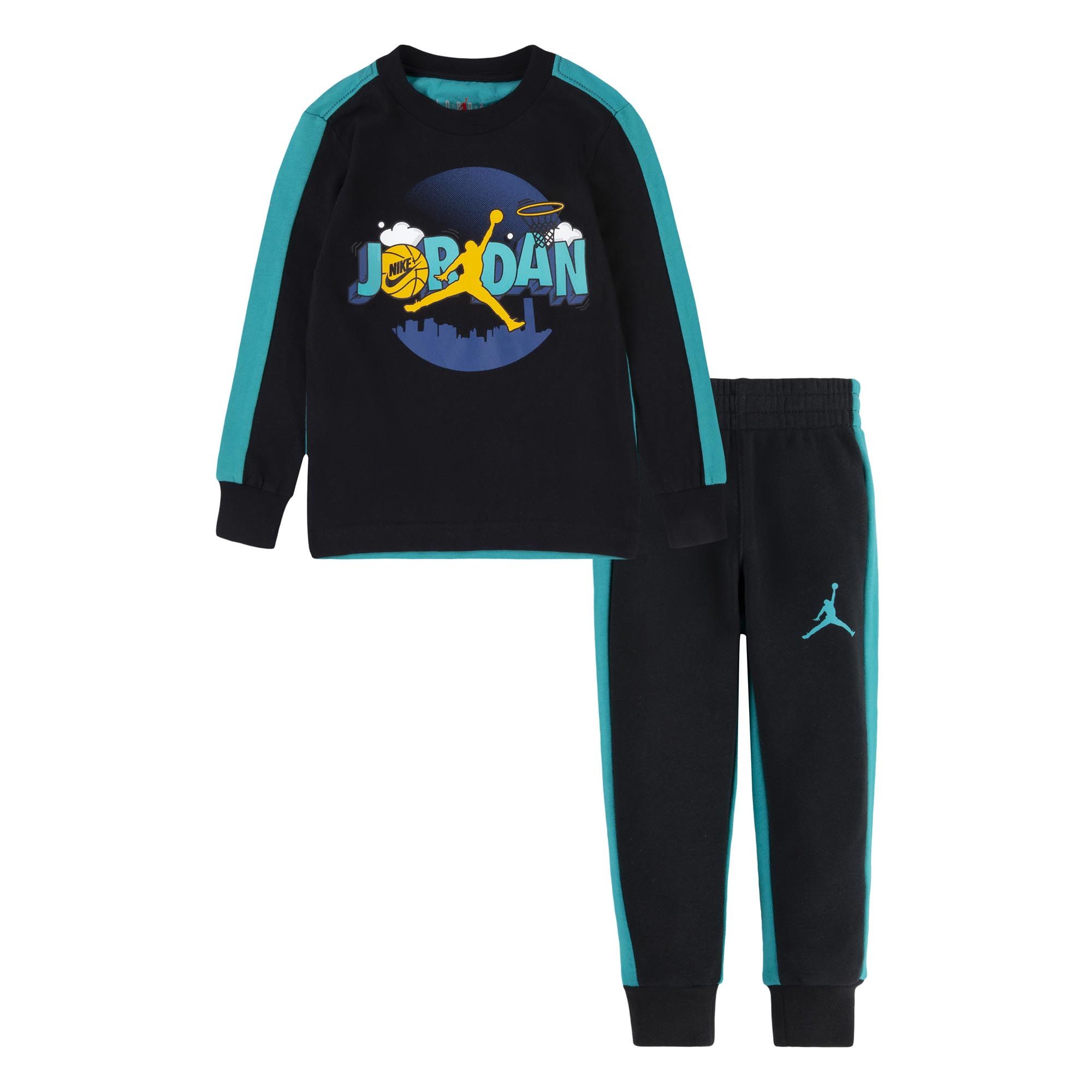 Купить Jordan Костюм для малышей Comic Blocked Tee And Pant за 1 999 рублей в Москве и с доставкой по России