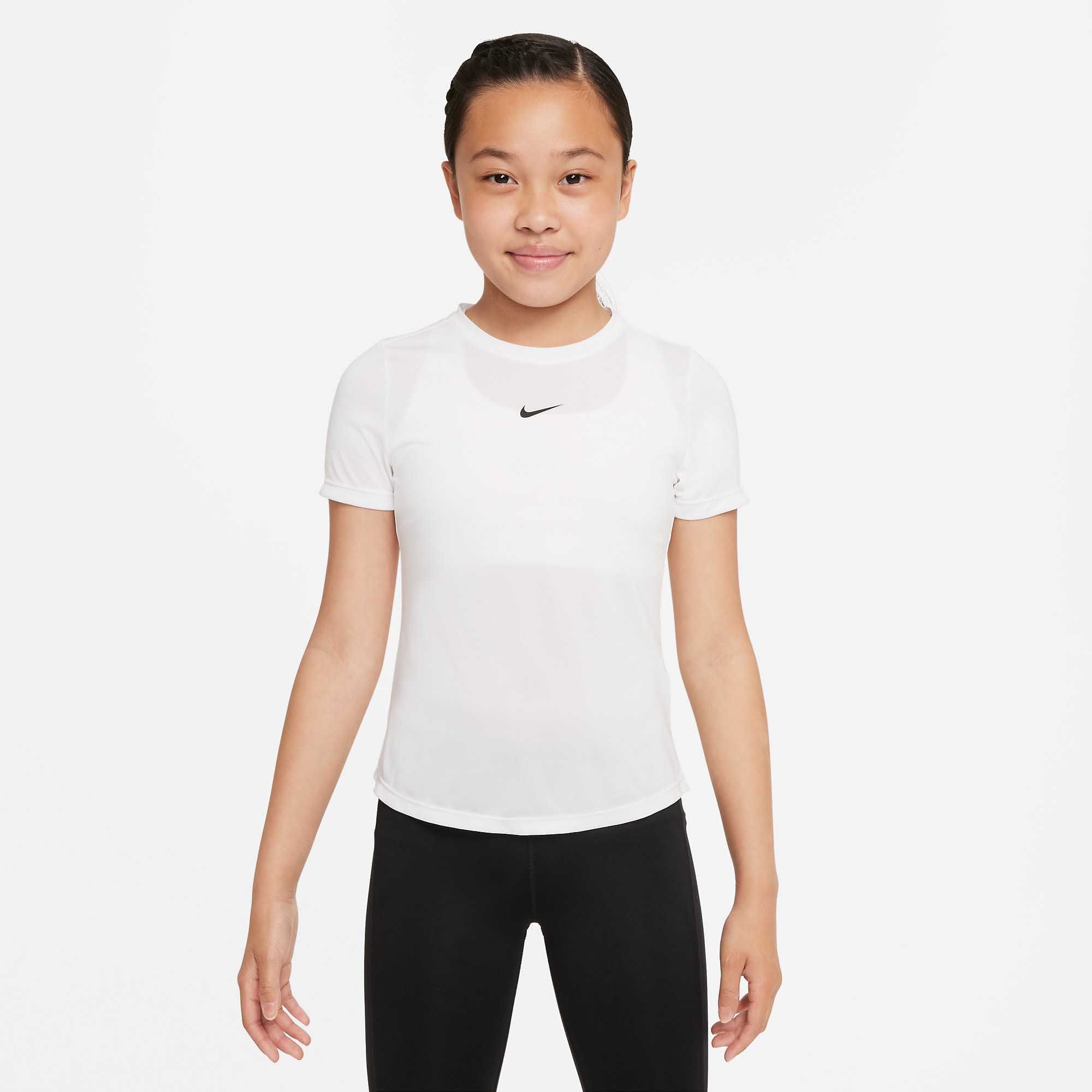 Купить NIKE Подростковая футболка Dri-FIT One Short Sleeve Top за 1 799 рублей в Москве и с доставкой по России